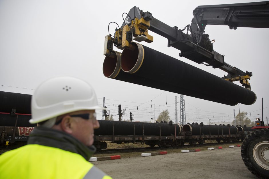 Vokietija atkreipė dėmesį į D. Trumpo grasinimus „Nord Stream 2“