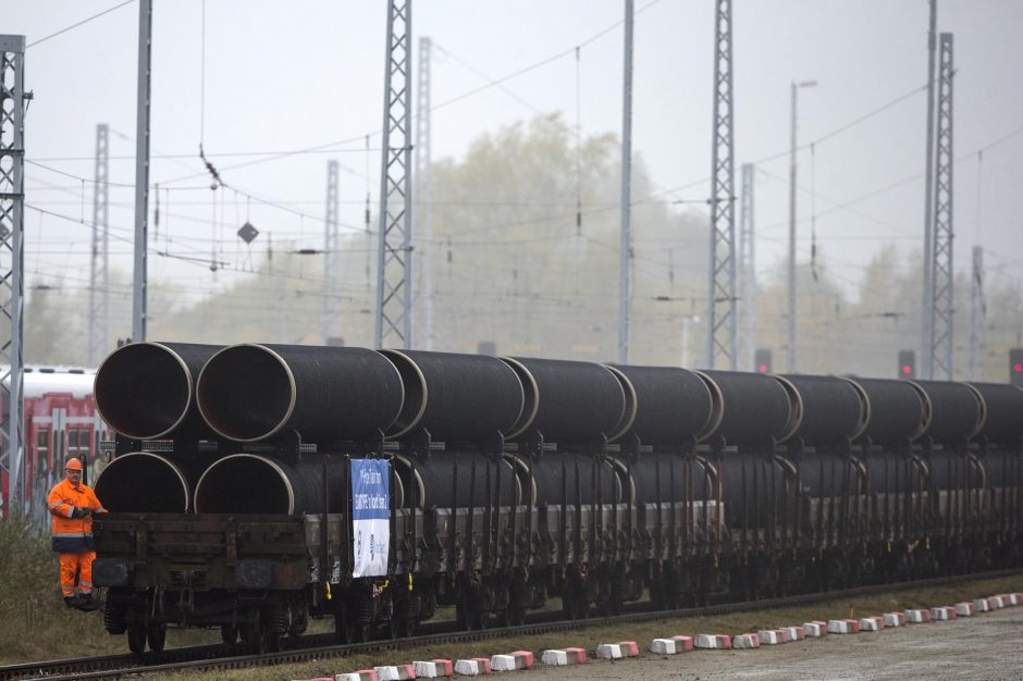 Dujotiekis „Nord Stream 2“ pradėtas pildyti dujomis