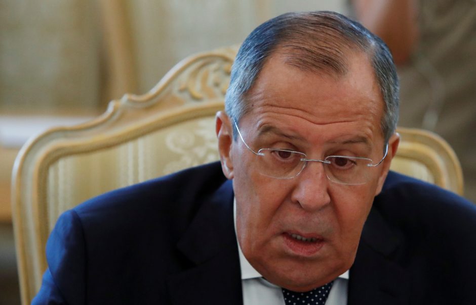 Rusijos URM vadovas S. Lavrovas tariasi su Izraeliu dėl Sirijos ir Irano 