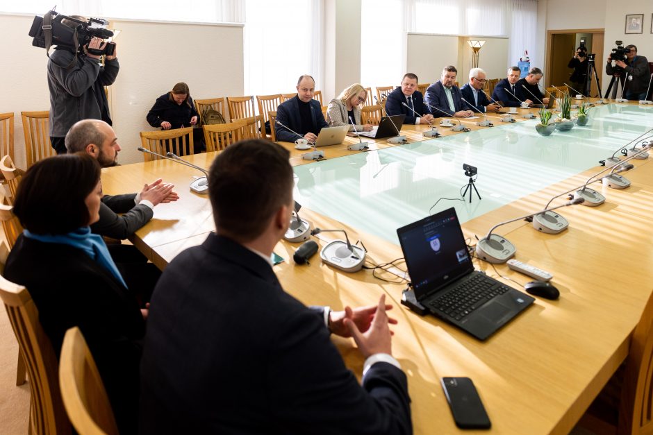 Seimo LVŽS frakcijos susitikimas su VRK pirmininke