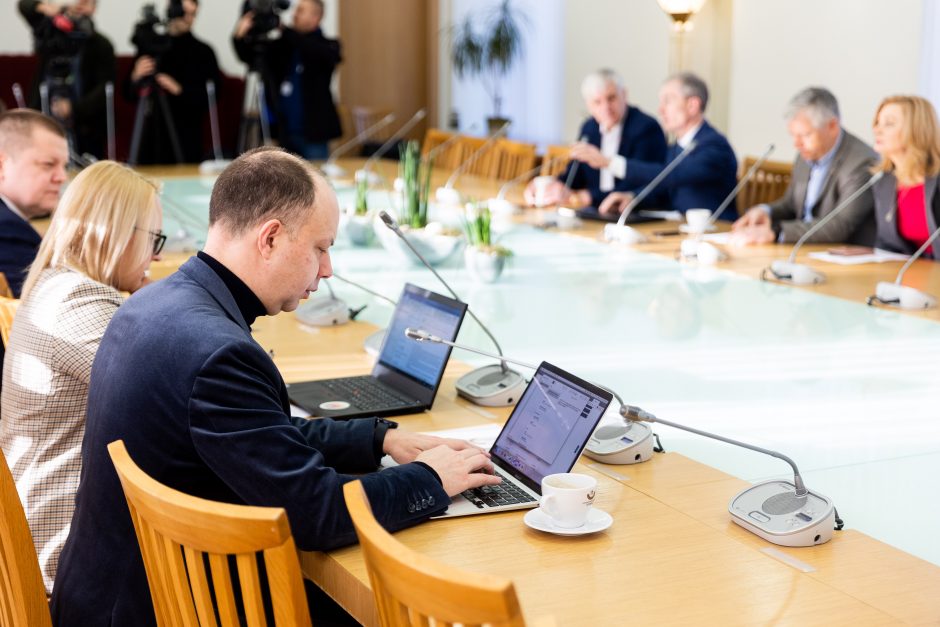 Seimo LVŽS frakcijos susitikimas su VRK pirmininke