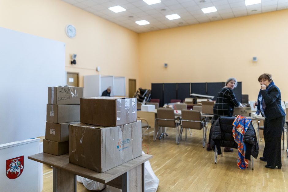 Vilniaus rajone – sumaištis dėl balsavimo biuletenių išvežimo