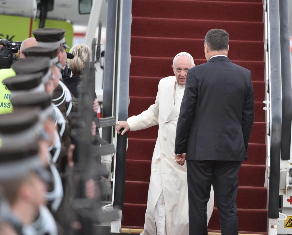 Popiežiaus žinia latviams: laisvė yra užduotis kiekvienam