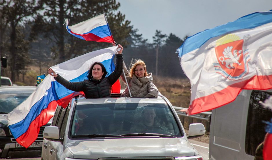 Rusija minės penktąsias Krymo atplėšimo nuo Ukrainos metines