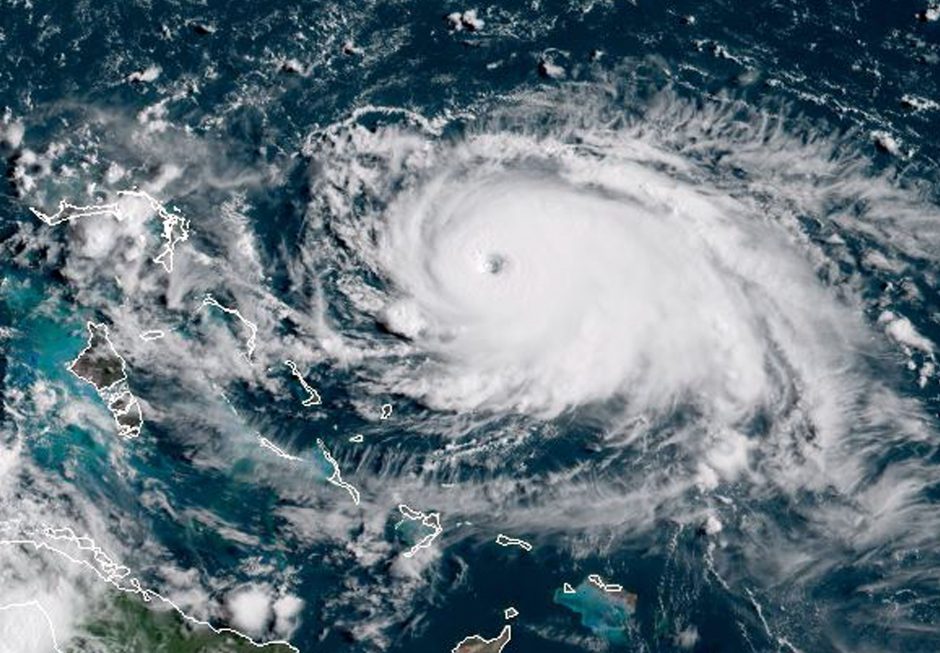 D. Trumpas: uraganas „Dorian“ gali pasiekti Pietų Karoliną ir dar dvi valstijas
