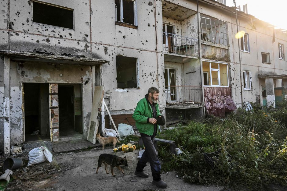 V. Zelenskis: Ukrainos pajėgos jau atkovojo 30 gyvenviečių Charkivo srityje