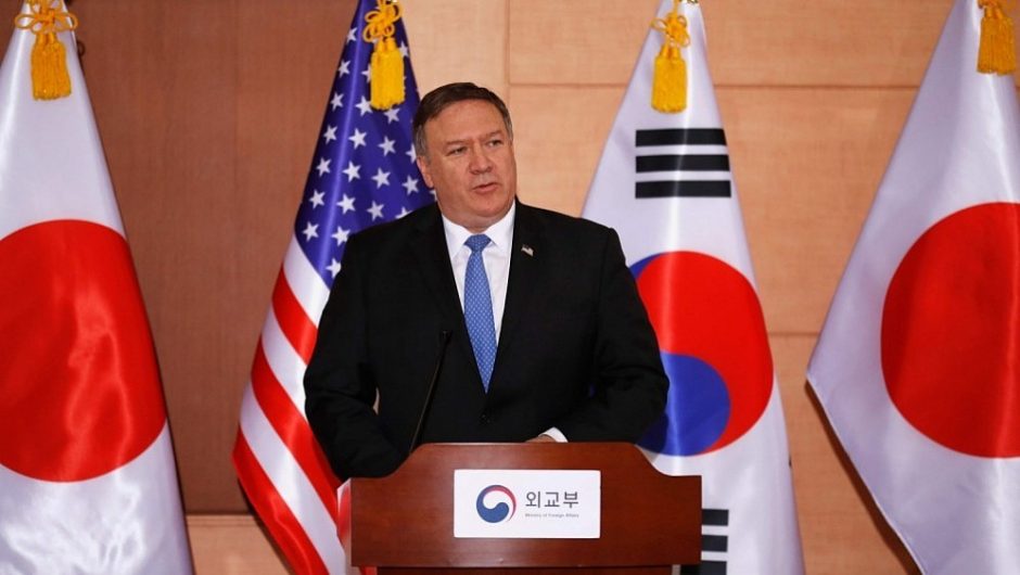 JAV valstybės sekretorius: sankcijos Šiaurės Korėjai nebus švelninamos