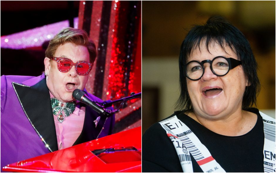 D. Ibelhauptaitė apie Eltoną Johną: po ekstravagancija slepiasi tikras žmogus
