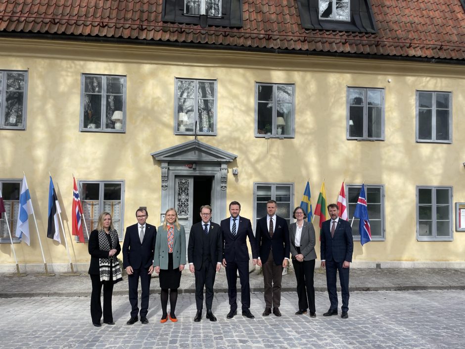 G. Landsbergis: Baltijos aštuonetas sutaria glaudžiau bendradarbiauti stiprinant saugumą