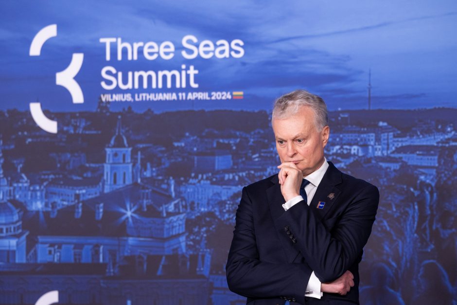 Vilniuje viešintis V. Zelenskis: V. Putinas gali neapsiriboti vien tik mūsų žeme