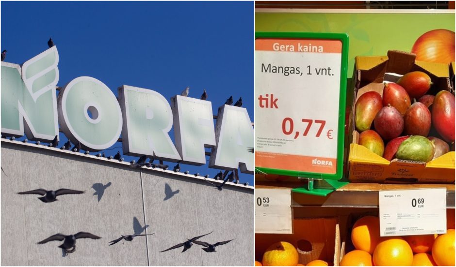 Parduotuvėje „Norfa“ – painiava dėl kainų: per akciją mangas pabrango?