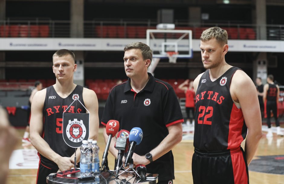 Vilniaus „Ryto“ krepšinio klubo sezono pristatymas