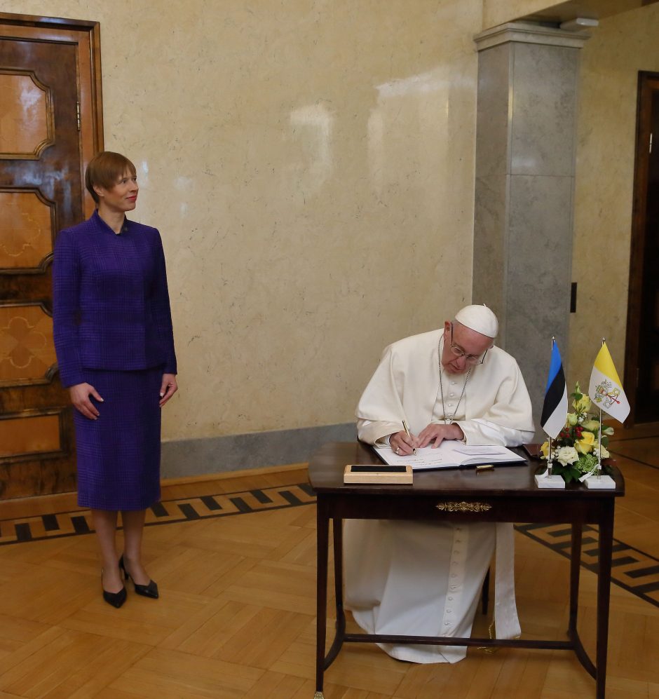 Popiežiaus vizitas Estijoje