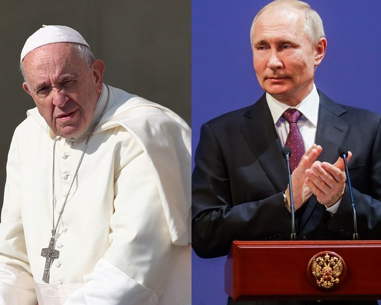 Vatikanas: popiežius liepą susitiks su V. Putinu
