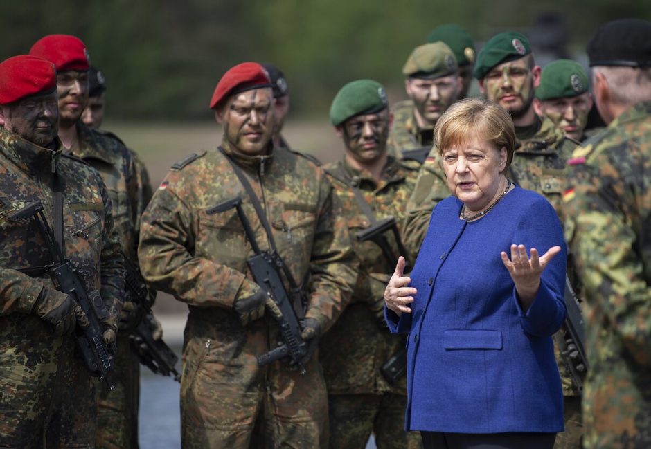Vokietija atmeta JAV prašymą pasiųsti karių į Siriją