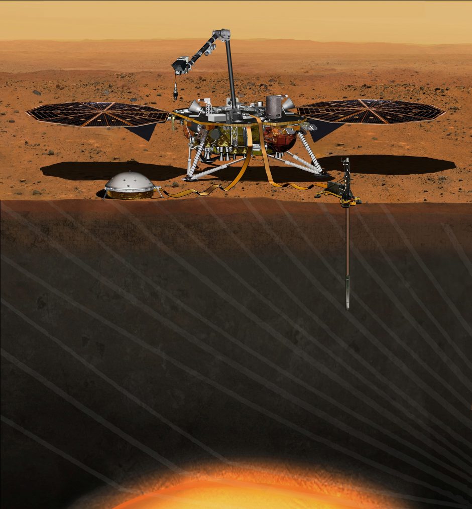 NASA mokslininkai sunkiai tramdo jaudulį: zondas „InSight“ artėja prie Marso