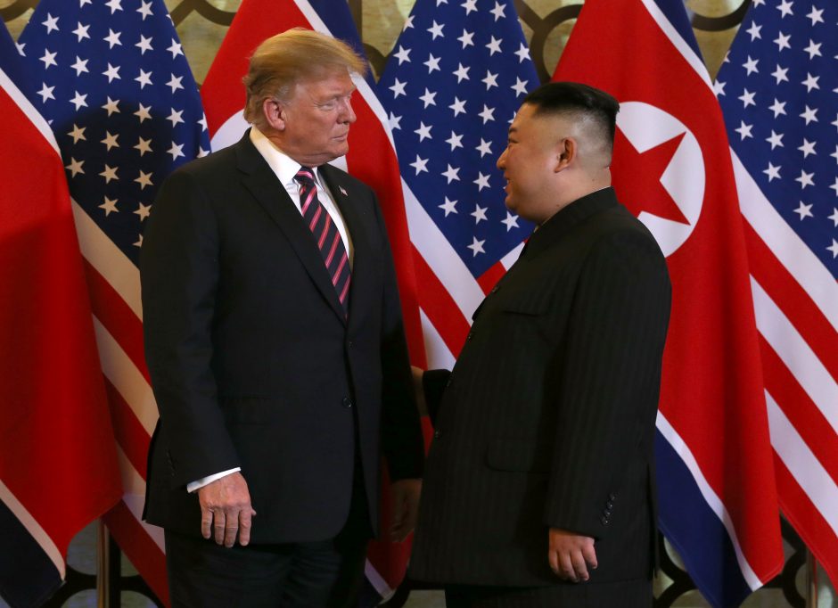 D. Trumpo ir Kim Jong Uno susitikimas Hanojuje