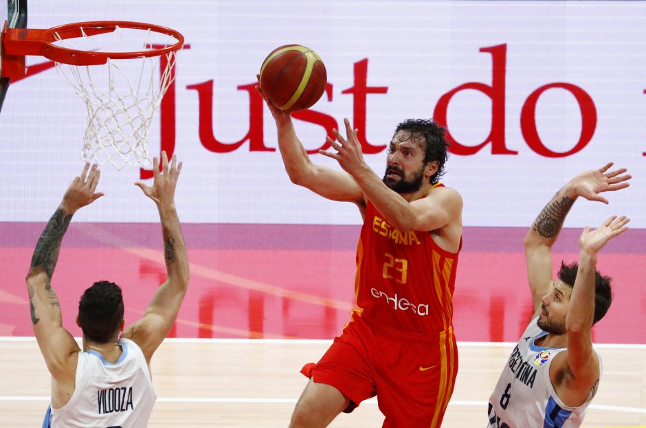 Argentina neturėjo jokių šansų: Ispanijos krepšininkai – pasaulio čempionai