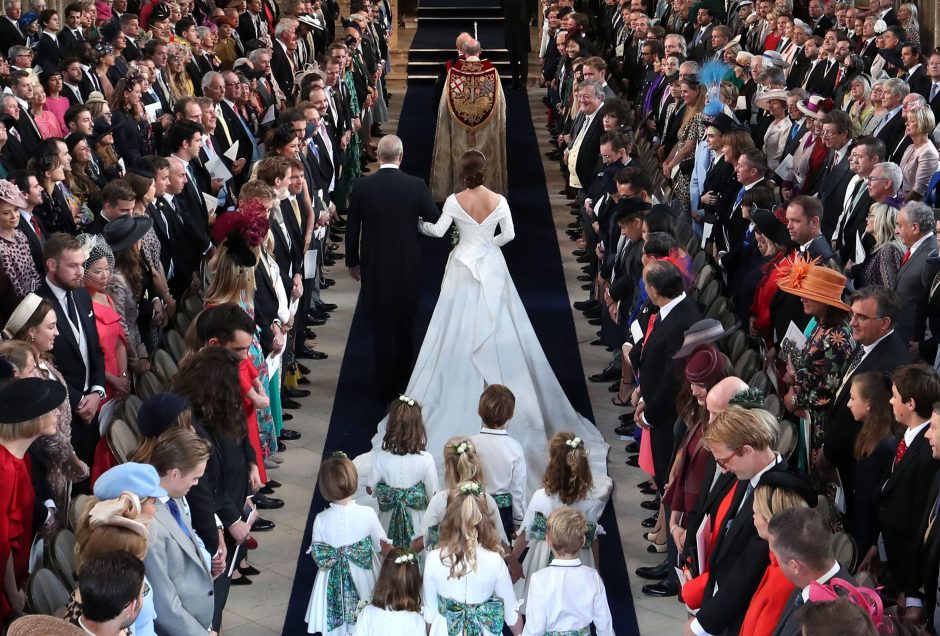 Didžiosios Britanijos princesės Eugenie vestuvės