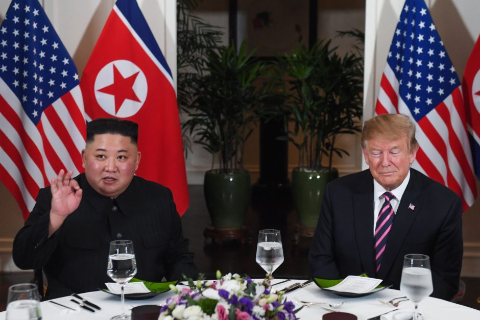 D. Trumpo ir Kim Jong Uno susitikimas Hanojuje