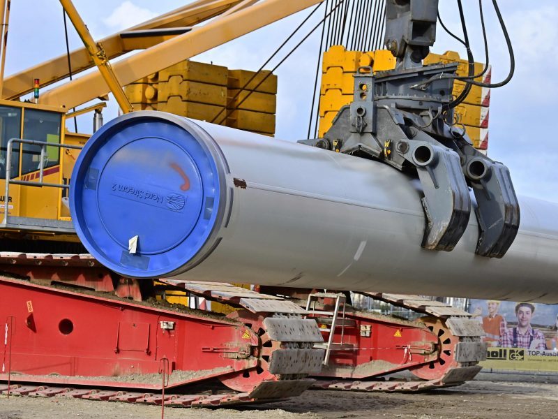 JAV planuoja smogti Rusijai: skelbs sankcijas „Nord Stream 2“