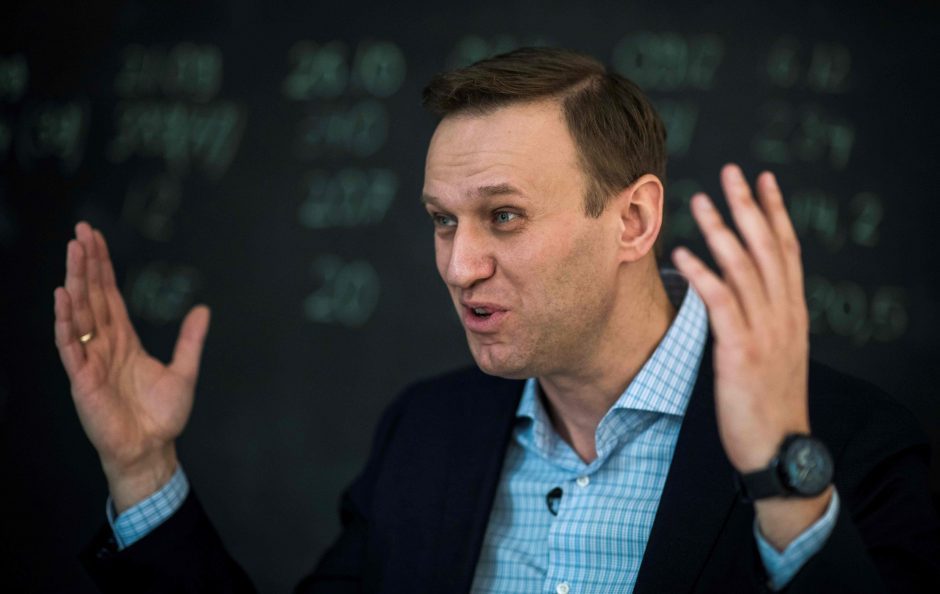 Rusijoje paleistas opozicijos lyderis A. Navalnas