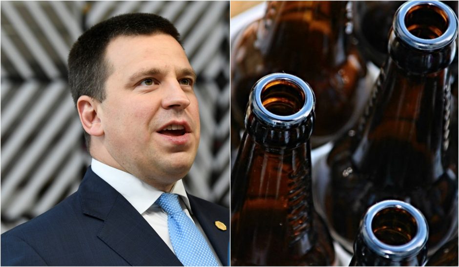 Estijos premjeras: jokio susitarimo su Latvija dėl alkoholio akcizų nepasirašėme
