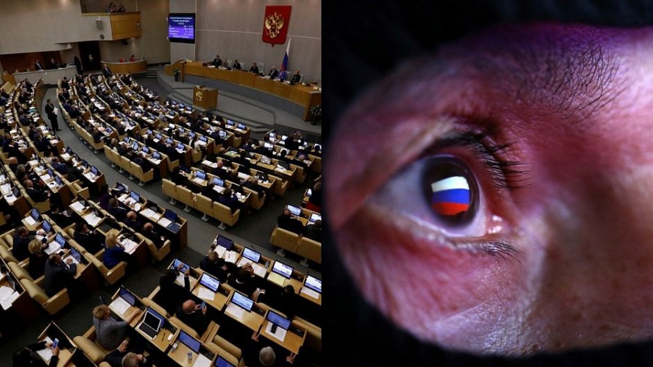 Rusijos parlamentarai pritarė įstatymui dėl šalies interneto izoliavimo