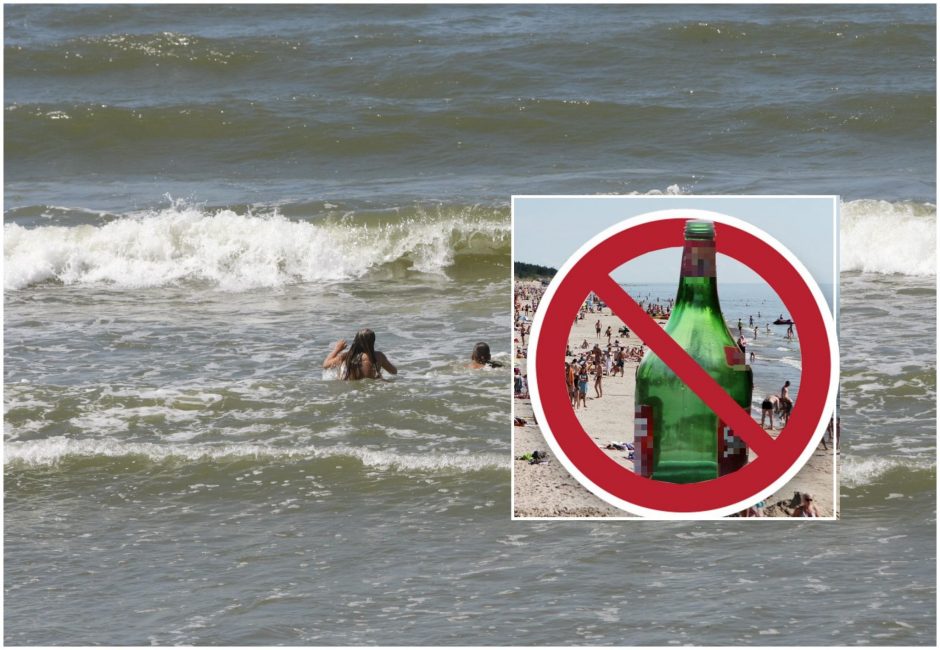 Pliažuose – alkoholis ir atsainumas: pamatę jūrą žmonės pamiršta saugumą