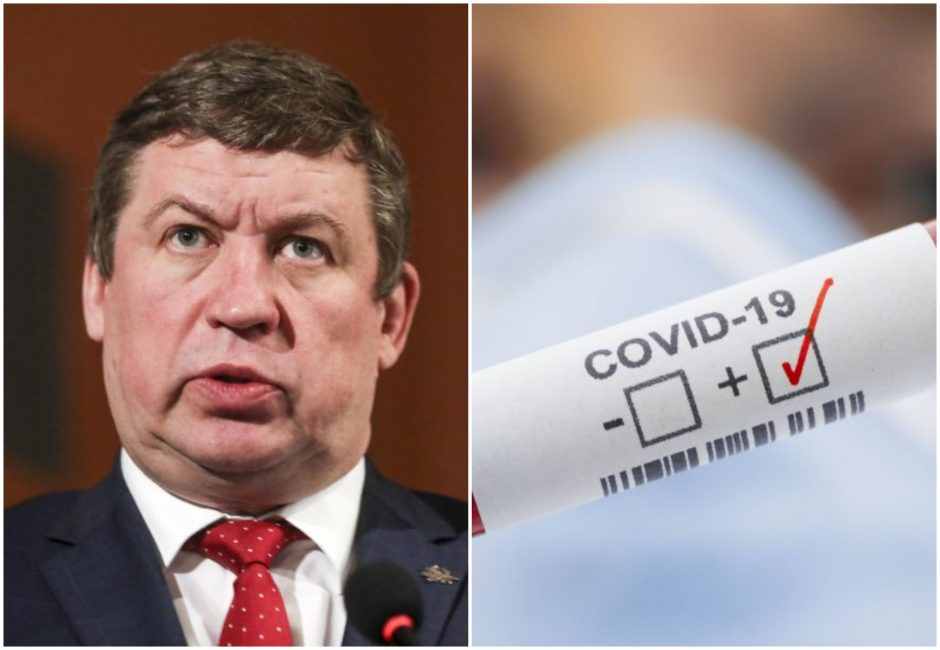 Krašto apsaugos ministrui R. Karobliui nustatytas koronavirusas