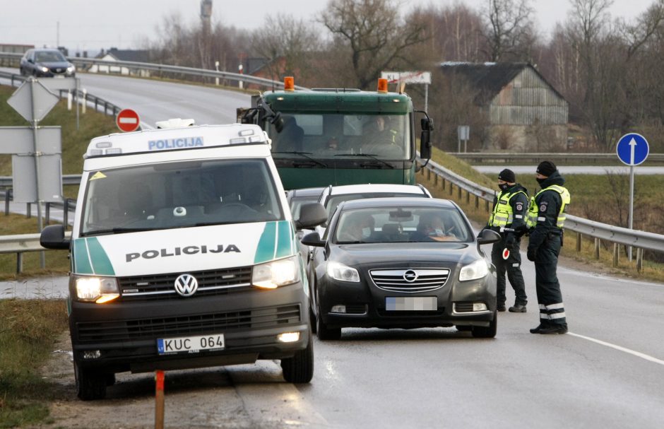Pokyčiai: policijos patikros galima tikėtis tolėliau nuo Klaipėdos
