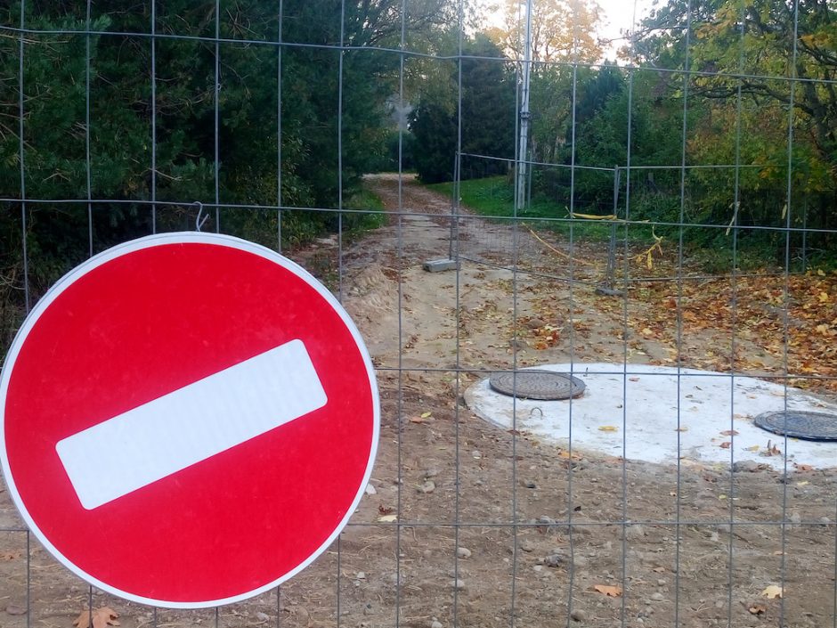 Klaipėdos rajone vietoj vandentiekio – išraustos sodų gatvės