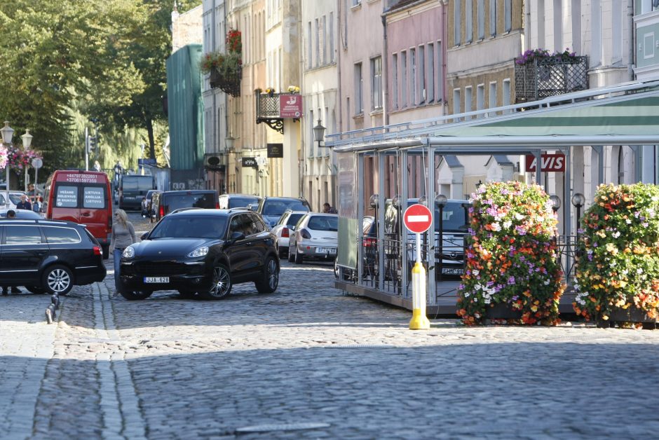 Klaipėdos senamiesčio gatvių atnaujinimas sukėlė klausimų