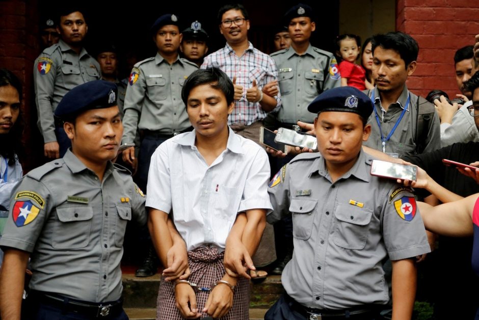 Mianmare atmesta dviejų „Reuters“ žurnalistų apeliacija dėl įkalinimo bausmės
