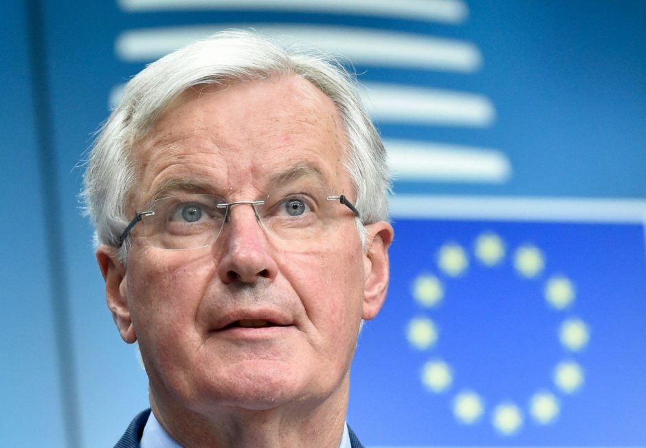 M. Barnier: esama galimybių dar šią savaitę sudaryti „Brexit“ susitarimą