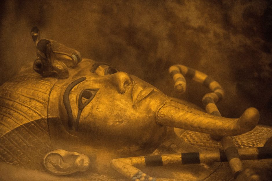 Pirmą kartą bus restauruojamas Tutanchamono sarkofagas