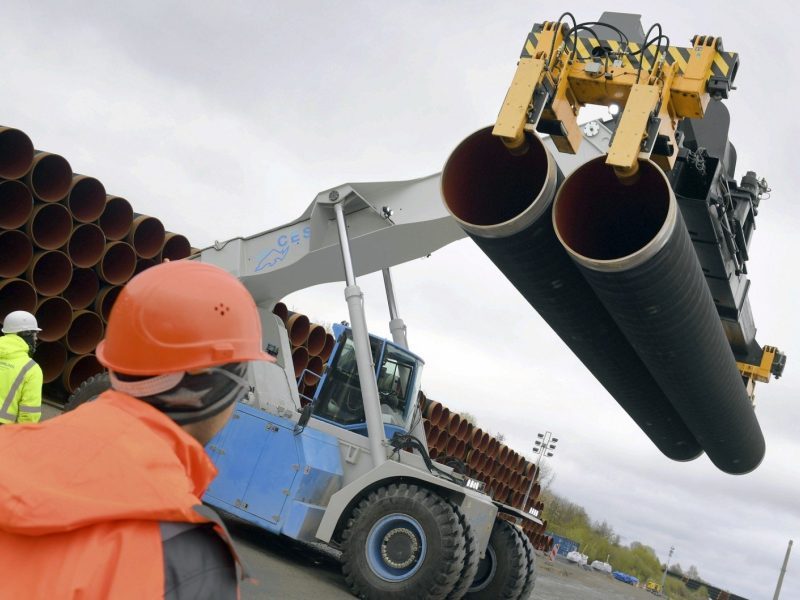 Rusija: rimtų kliūčių nutiesti „Nord Stream 2“ nėra