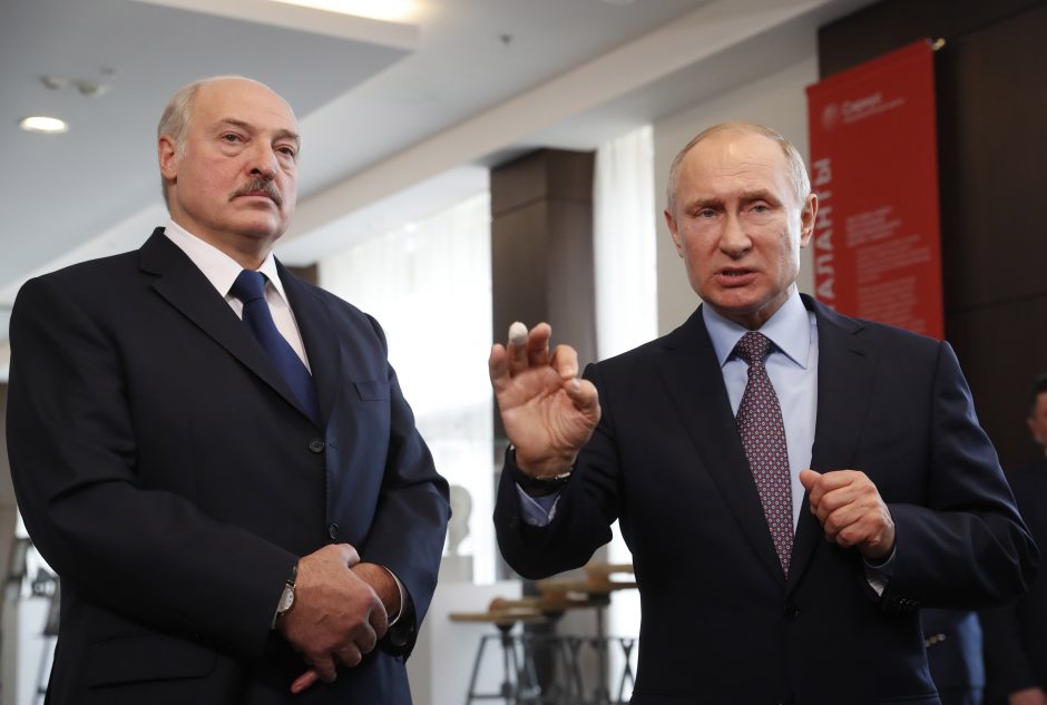 A. Lukašenka: mes su V. Putinu galime kad ir rytoj sujungti valstybes