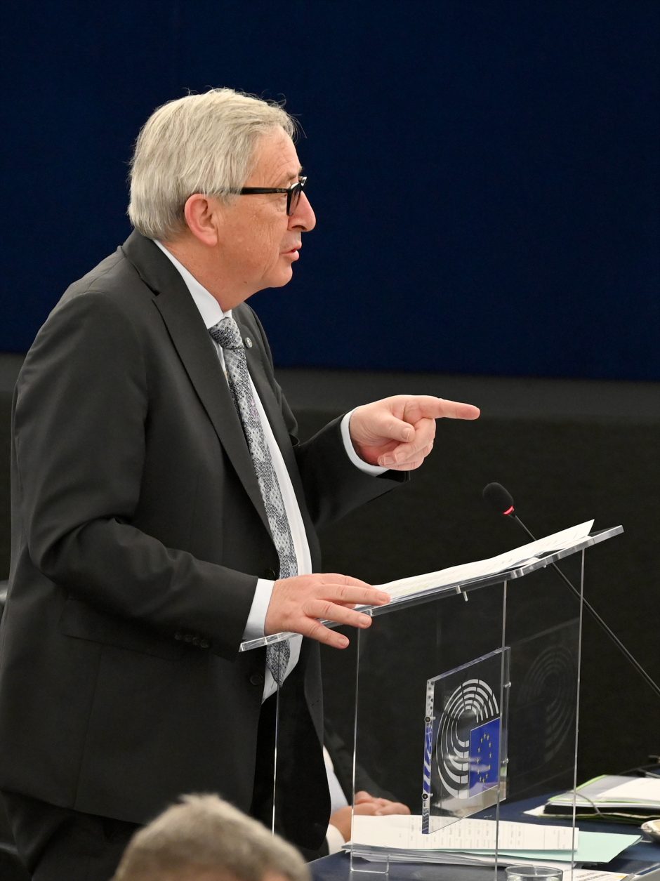 J. C. Junckeris: aš myliu Europą, tegyvuoja Europa!