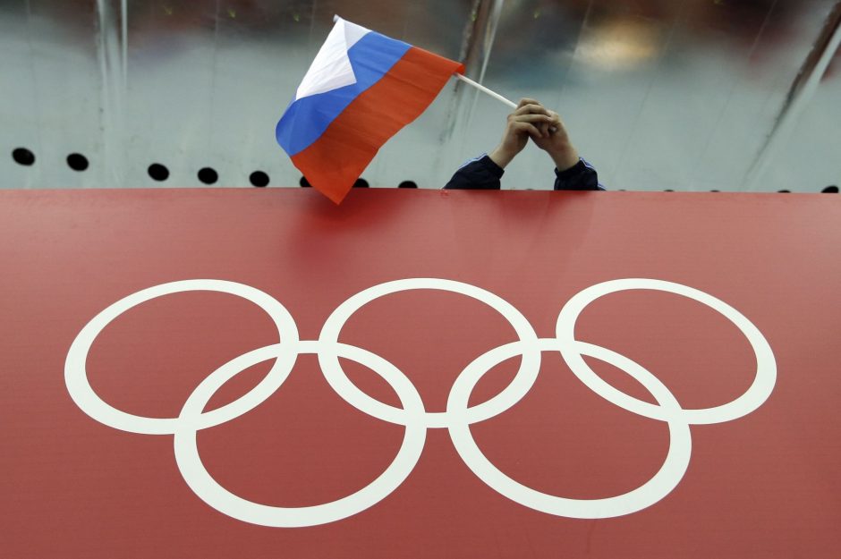 Rusija siūlomą diskvalifikaciją dėl dopingo vadina politizuota