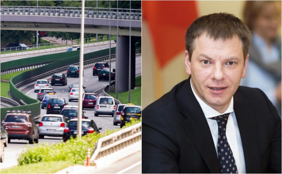 Finansų ministras: dėl taršių automobilių reikia taikyti ne tik mokesčius