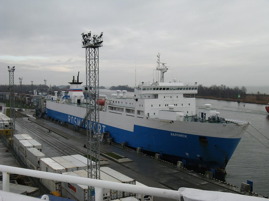 Rusija jūrų keltais siekia aplenkti ir Lietuvą, ir Lenkiją