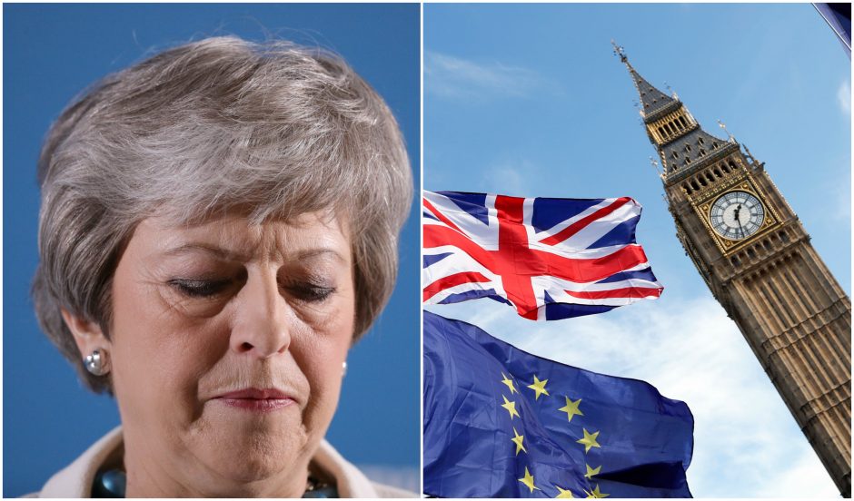 Londone žlugo vyriausybės derybos su opozicija dėl „Brexit“
