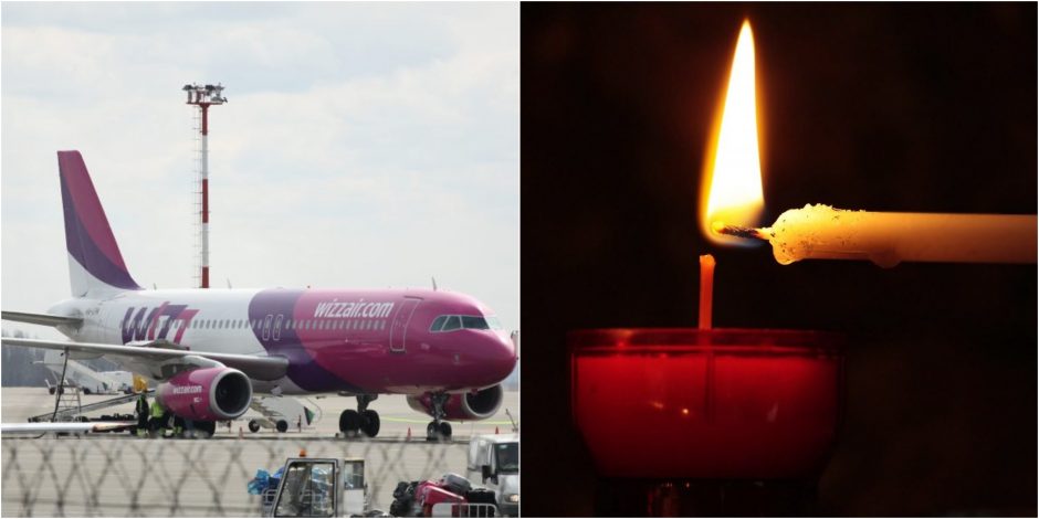 Į Lietuvą skridusiame lėktuve mirė žmogus