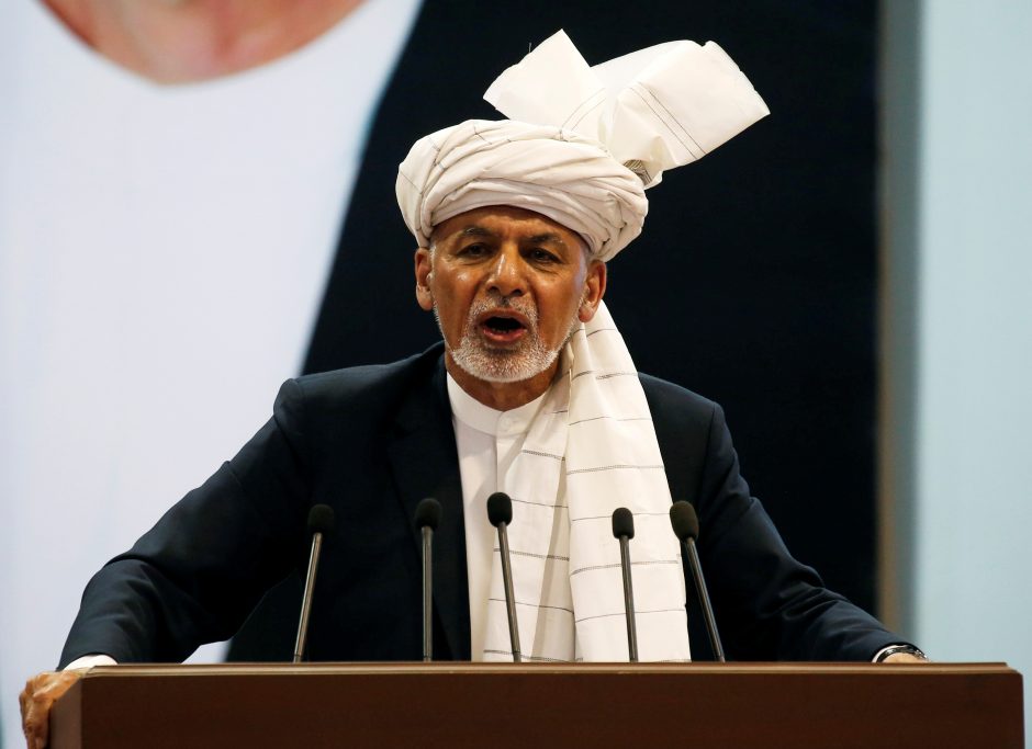 Afganistano prezidentas parodė gerą valią suteikdamas malonę 35 talibams