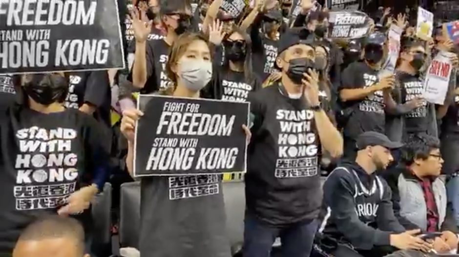 Per NBA rungtynes – žinutės dėl Honkongo ir Tibeto laisvės