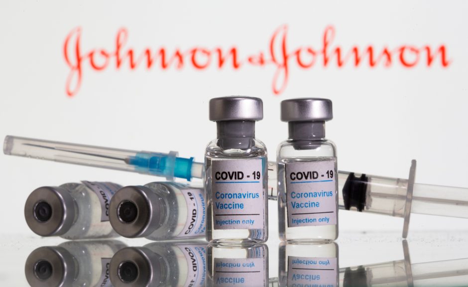 JAV iki antradienio paskirstys 4 mln. „Johnson & Johnson“ vakcinos dozių