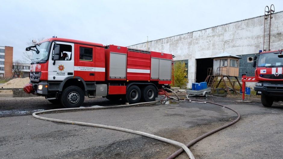 Alytuje dėl gaisro evakuotame reabilitacijos centre – normas viršijantis užterštumas