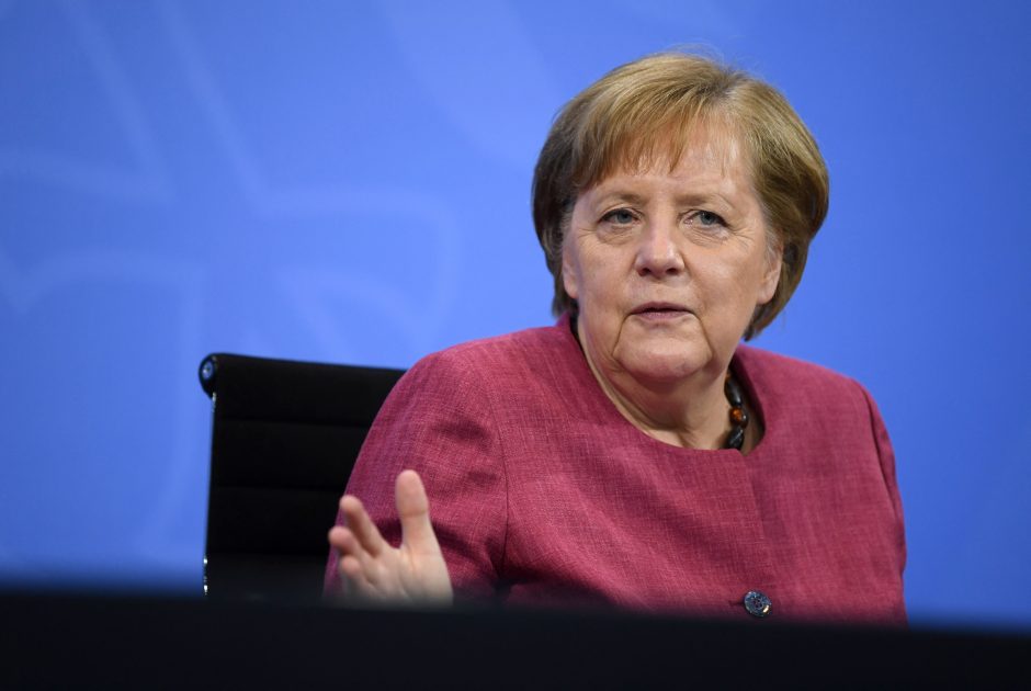 A. Merkel partija švenčia svarbią pergalę regioniniuose rinkimuose