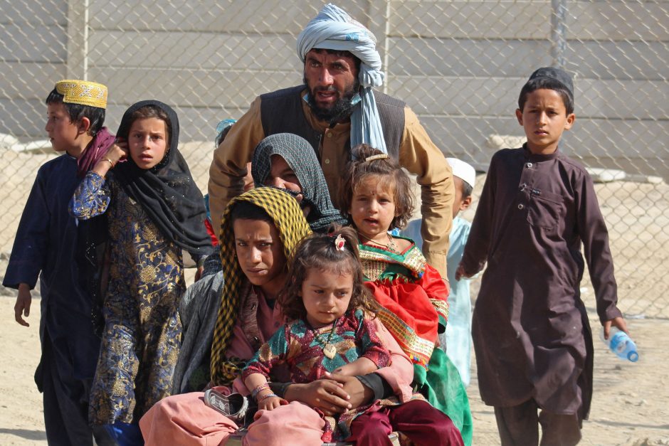 Austrijos kancleris nenori priimti dar daugiau pabėgėlių iš Afganistano